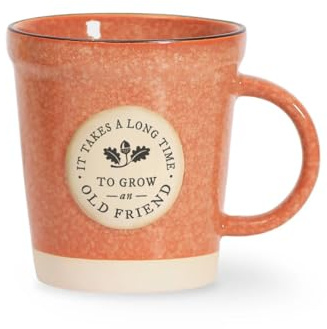 History & Heraldry Personalised Mug - Unique Ceramic Plant-Pot Style Mug – Gift for Gardeners, or Office Decor (Friend)