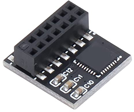 MasYosh TPM2.0 -Modul, Sichere Kryptografische Prozessor mit SPI -Schnittstelle für Z590 H570 Q570 B560 H510 Z490 X570 B550 A520