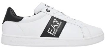 EA7 Emporio Armani Herren-Sneaker Classic 7X000332AF10848 8033995874969-44, Weiß Mz021, 39 1/3 EU