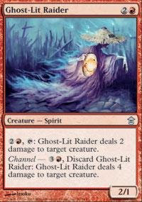 Magic: the Gathering - Ghost-Lit Raider - Saviors of Kamigawa - Foil