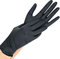 FRANZ MENSCH Hygostar Nitrilhandschuhe Safe Light | puderfrei, schwarz, 7/S, 24cm, 100 Stück, Einweghandschuhe, Einmalhandschuhe, in Gr. XS, S, M, L, XL & XXL verfügbar