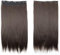 CAISHA 60cm Clip In Extensions Lara Haarverlängerung Haarteil Glatt Brünett C70