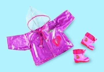 Zapf 721315 - Chou Chou Regen Deluxe Set, 48 cm