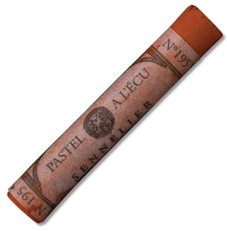 SENNELIER Extra-Soft French Pastel for Professional Artists, Hot Brown 195