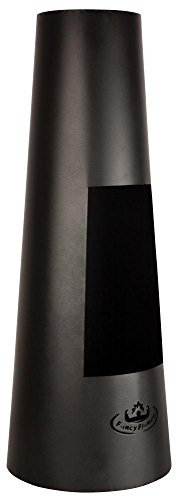 Esschert Design de Ff214 Tall Brasero Rond Noir