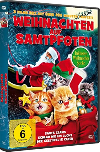 Weihnachten auf Samtpfoten (2015) mit Weihnachtsstrumpf, 1 DVD