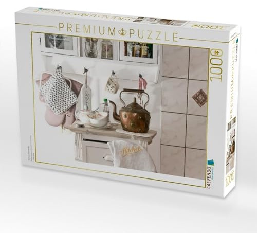 CALVENDO Puzzle Küchen-Romantik | 1000 Teile Lege-Größe 64 x 48 cm Foto-Puzzle für glückliche Stunden
