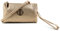 AOSSTA Womens Small Crossbody Bag for Girls Crossbody Phone Bags Mini Shoulder Handbag With Wristlet Adjustable Strap (Gold)