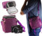 Navitech Violet Appareil Photo Reflex numérique/Reflex et Sac de Voyage Compatible avec Kodak Pixpro A21000