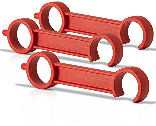Hygienischer Türöffner 3 Stück zum Schutz vor Viren Bakterien, berührungslose Hilfe für Einkaufswagen und Türklingen für unterwegs, kontaktloses Bedienen von Tasten und Knöpfen