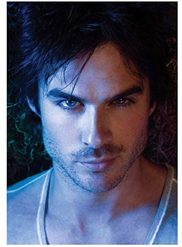 xiongda Ian Somerhalder Damon Salvatore Vampire Diaries Poster Wanddekoration Raummalerei Wandkunst für Wohnzimmer -20X28 Zoll ohne Rahmen