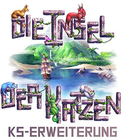 Skellig Games 48022 - Die Insel der Katzen: Kickstarter Deluxe Set [Erweiterung]