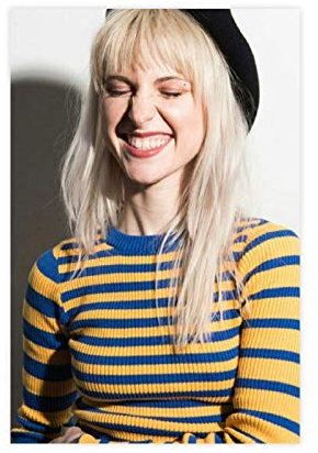 Hip-Hop-Poster, Rap Sänger Hayley Williams 2, dekoratives Gemälde, Leinwand, Wandkunst, Wohnzimmer, Poster, Schlafzimmer, Gemälde, 30 x 45 cm, ohne Rahmen