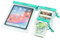 YUMQUA wasserdichte Beutel, Trockene Tasche wasserdichte Tasche für Kameras/Handys/iPad/Dokumententasche, Geeignet für Reisen/Zuhause/Außen/Wassersport (Blaugrün)