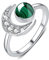 Malachit Ring 925 Sterling Silber Mond Ring Verstellbar für Damen Mutter Tochter für Sie Malachit Schmuck Valentinstag Weihnachts Geschenke für Frauen Mutter Tochter
