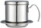 Vietnamesischer Kaffee-Tropffilter, Verschraubter Kaffee Vietnamesischer Kaffeefilter Vietnam-Kaffeetropfer für Trung Nguyen-Kaffee-Schwerkrafteinsatz, der Im Vietnamesischen Stil zu Hause Im(Silber)