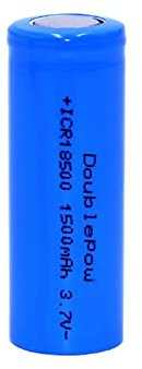 18500 1500mAh 3.7 1500mAh Batterie Rechargeable 18500 Bateria Recarregavel Lithium Li-ION Batteies