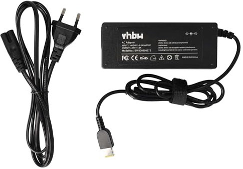 vhbw Netzteil Ersatz für Lenovo ADLX45NDC3A, ADLX45NLC2A, ADLX45NLC3, ADLX45NLC3A für Notebook, 90 W