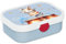 Mepal Personalisierte Brotdose mit Namen - Bento Lunchbox für Kinder - Zirkus - Geeignet für bis zu 4 Butterbrote - BPA-frei & Spülmaschinenfest - 750 ml - Zirkusmaus