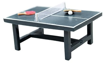 Artibetter 1 Satz Mini-Tischtennisplatte Kindersportspielzeug Mini-Tischverzierung Tennis Tisch Outdoor tischtennisplatte Tisch Möbel Spielzeuge kleine Tischtennisplatte Mini-Sportgeräte Baby