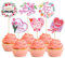 Xsstarmi 36 Pack Happy Mother's Day Cupcake Toppers Flower Love You Mom Cupcake Picks Best Mom Cupcake Decorations for Happy Mother's Day Theme Birthday Party Cake Decorations Supplies