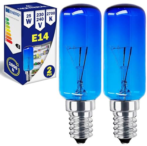 MONTERAL 2 Pezzi Lampadina da Frigorifero E14 25W 230/240V con codice Originale 00612235 612235 per Bosch per Siemens per Neff