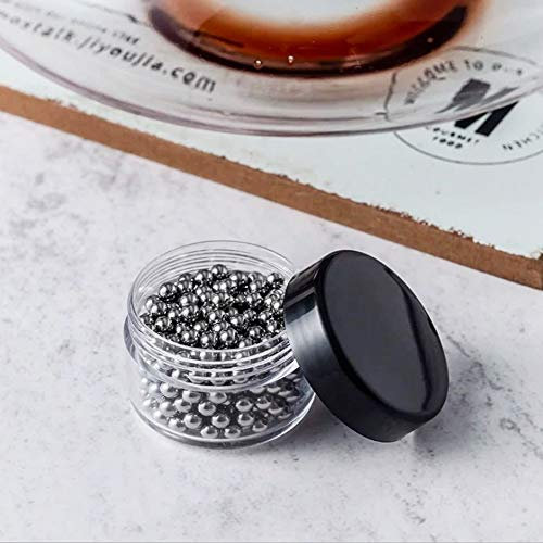 Stainless Steel Decanter Beads 300PCS - 4MM Cleaner Fore Decanter Hookah Carafe and VASE