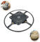 Universeller, robuster 360° drehbarer Plattenfuß für Möbel, Stuhl, Liege, rund, Sofa, Hocker, Sitz, Ersatz