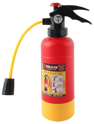 YARNOW Pistolet à Eau Garçon et Filles en Plastique Forme Dinosaure Cartoon Rouge Bords Lisses, Jouet Aquatique Fête, Accessoire Amusant pour Jeux d'eau en Extérieur