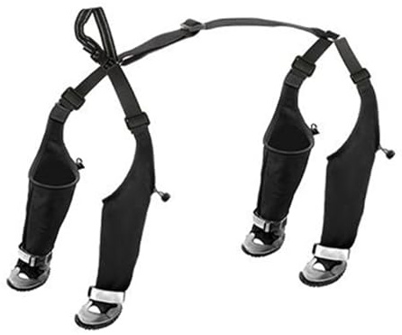 Gihioue wasserdichte Stiefel für Hunde mit Hosenträgern | wasserdichte Und Verstellbare Schuhe Für Hunde Mit Leggings,Hundeschuhe mit Hosenträgern für den Winter | für Outdoor-Aktivitäten,