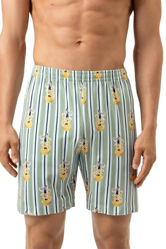 Mey Nachtwäsche Serie Fizz & Flavours Herren Homewear Hosen Frog Green (M)