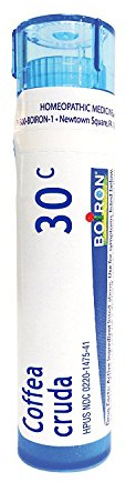 Boiron Coffea Cruda 30C Homeopathic Medicine for Sleeplessness - 80 Pellets