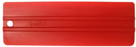 Speedball 9 Red Baron Economy Squeegee Rubber, For Screen Lino Printing, Tool For Art & Craft Kit, Printing Ink, Classroom, Wiper, Scraper Handle Tool