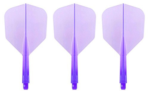 Condor Zero Stress Flight System | Small Size | Dart Flights | Multiple Sizes | Multiple Colours (Clear Purple, Short)