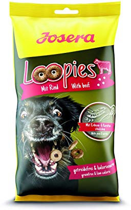 Josera Loopies mit Rind | 11x 150g Hundesnack Ergänzungsfutter