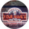 ADVPRO Personalized Your Name Est Year Theme Home Theater Cinema Dual Color LED Barlicht Neonlicht Lichtwerbung Neon Sign Weiß & Orange 300 x 210mm st6s32-ph2-tm-wo