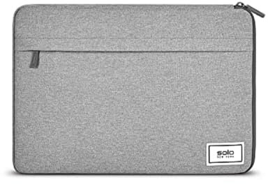 Solo New York Re:Focus Laptop Sleeve, Grey, One Size