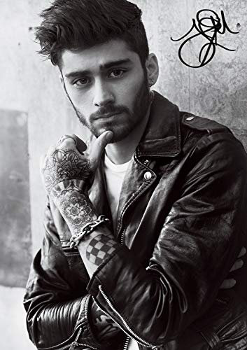 LJW Signiertes Poster von Zayn Malik, A4