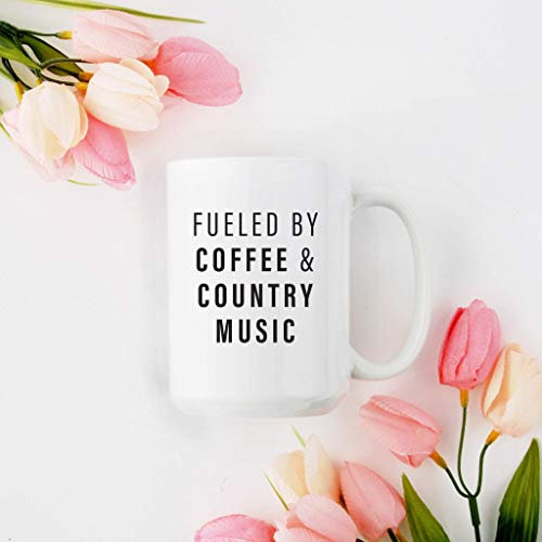 Fueled by Coffee Country Music Coffee Mug