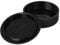 vhbw Set Tapa Compatible con Vivitar cámara - Tapa Trasera y Carcasa, Negro