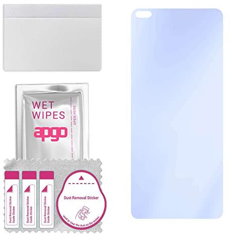 apgo Protector de pantalla Hybrid Glass 9H para Realme 6 Pro