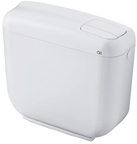 CONCEPT Spülkasten für Monoblock-WC, Außenwc, 9 l, komplett mit doppeltem Abfluss