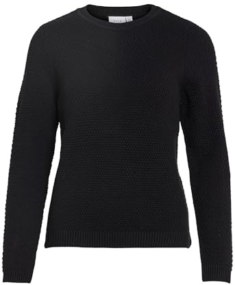 Vila Vidalo O-Neck L/S Knit Top/Su - Noos Suéter Mujer (Pack de 1)