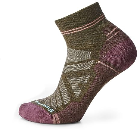 Smartwool Women's Hike Light Cushion Ankle Socks Söckchen für Damen, Military Olive, S