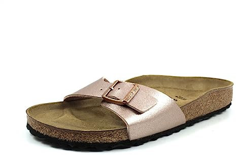 BIRKENSTOCK Madrid BS, Slides Donna, Rame, 40 EU Stretta