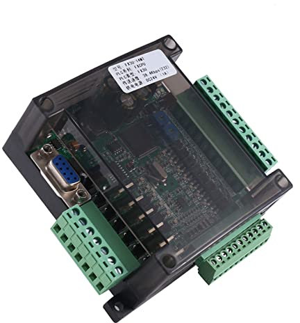 Axaooqeld 1 Stück FX3U-14MT Kompatibel mit FX1N 2N Industrial Fx3U Data Register 6AD 2DA Modbus 485 (B)