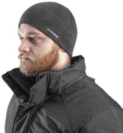M-Tac® Mütze Herren Fleece Fleecemütze Wintermütze Beanie Army Tactical Warm, Black, S