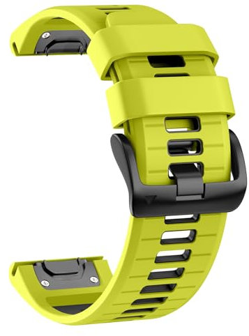 U-LIMVE Armband für Garmin Fenix 8 51mm/Fenix 7X Pro/Fenix 7X/Fenix 6X Pro/Fenix 6X/Fenix 5X/Fenix 3, Silikon QuickFit 26mm Ersatzarmband