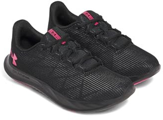 Under Armour Femme UA W Charged Speed Swift Laufschuhe, Noir Noir Super Rose, 42 EU