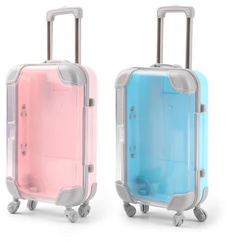 Reise Geschenk Reisekoffer Miniatur, Geldgeschenk Reise Urlaubskasse Spardose Reisekoffer als Geschenk für Urlaub, Reisekasse zum Verschenken von Geld für Reise, geldkoffer als Geldgeschenk